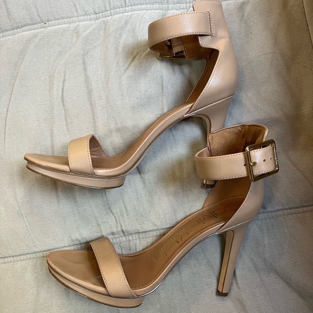 Calvin Klein Leather Heels